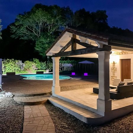 Villa Tagibao Avec Piscine Chauffee Et Spa Lesterps Luaran gambar