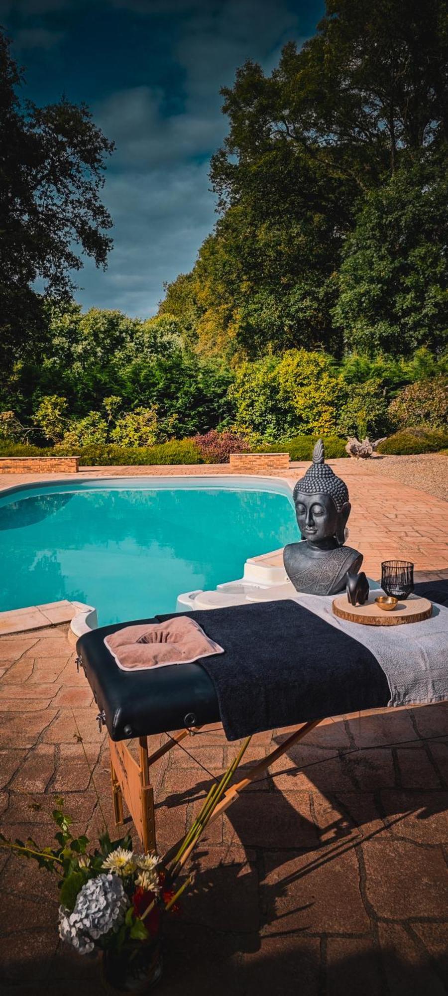 Villa Tagibao Avec Piscine Chauffee Et Spa Lesterps Luaran gambar
